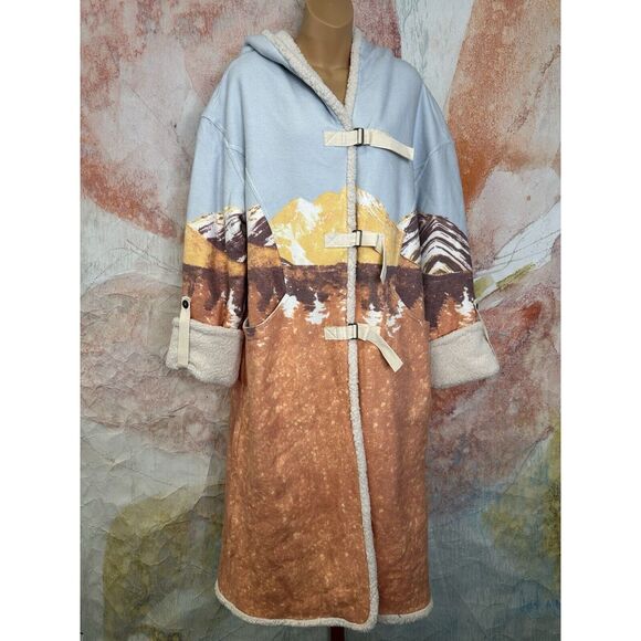 Free People Orange Blazer with Contemporary Silhouette - Picture 5 of 9